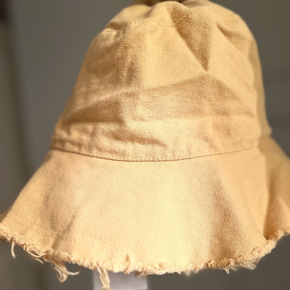Princess Polly Yellow Orange Bucket Hat - Picture 3 of 4